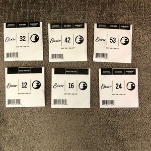 ELIXIR Set of Acoustic Guitar Strings